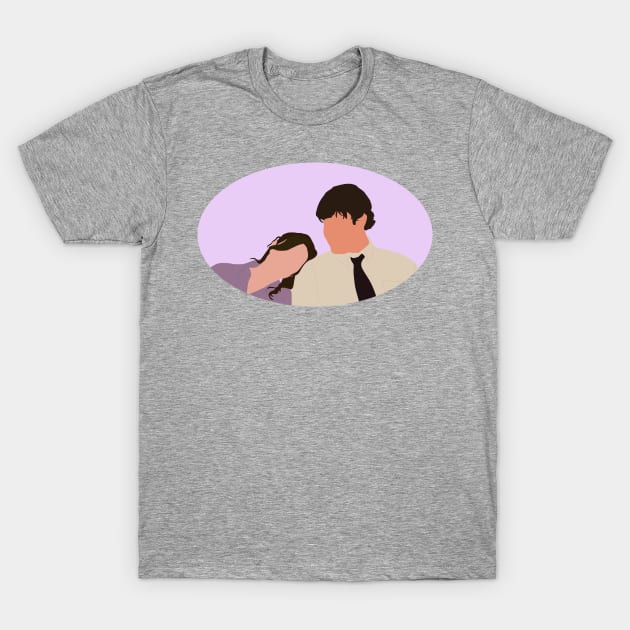 Pam Jim Shoulder - Purple T-Shirt by guayguay